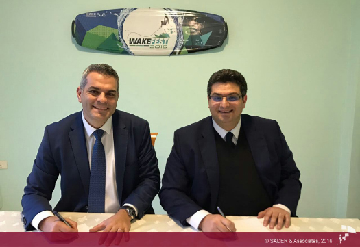 Memorandum of Understanding between SADER & Associates and the Lebanese Water ski and Wakeboard Federation.